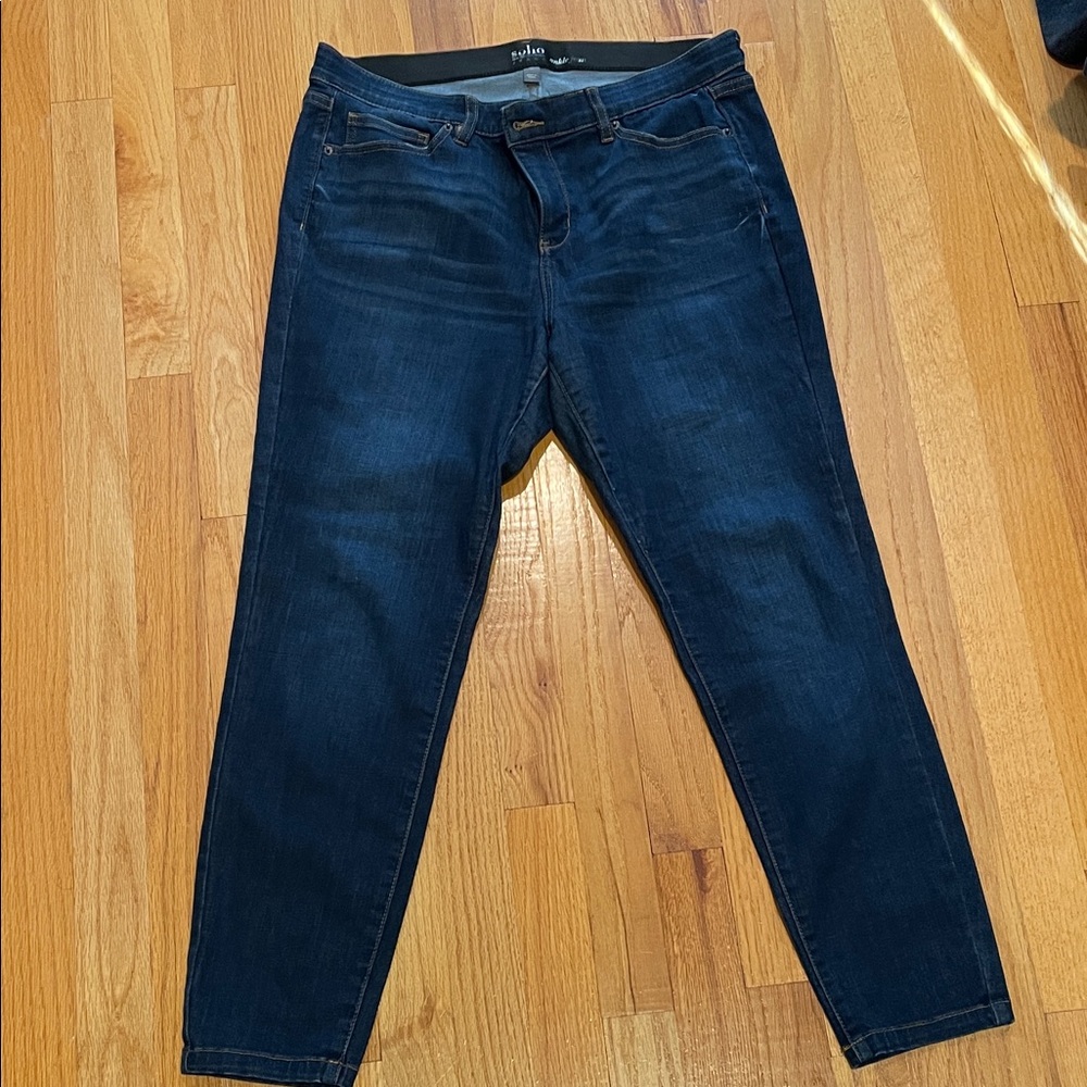 Soho Light Blue Ankle Jeans